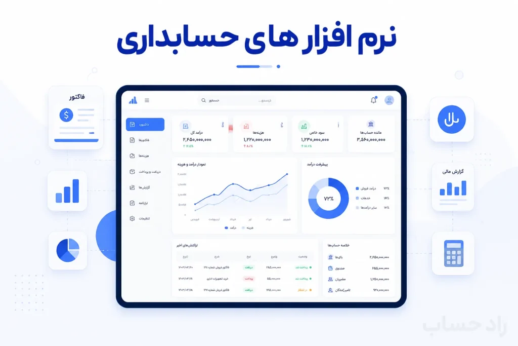 بهترین نرم فزار حسابداری شرکتی