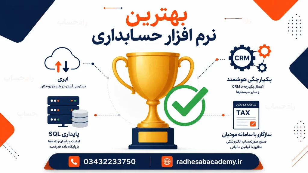 بهترین نرم افزار حسابداری راد حساب