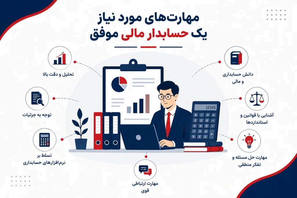 مهارتهای حسابدار برای مدیریت امور مالی