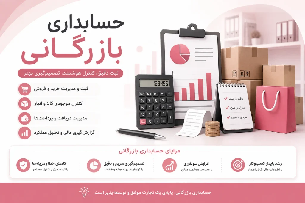 حسابداری بازرگانی چیست؛ ثبت و مدیریت معاملات خرید، فروش و موجودی کالا
